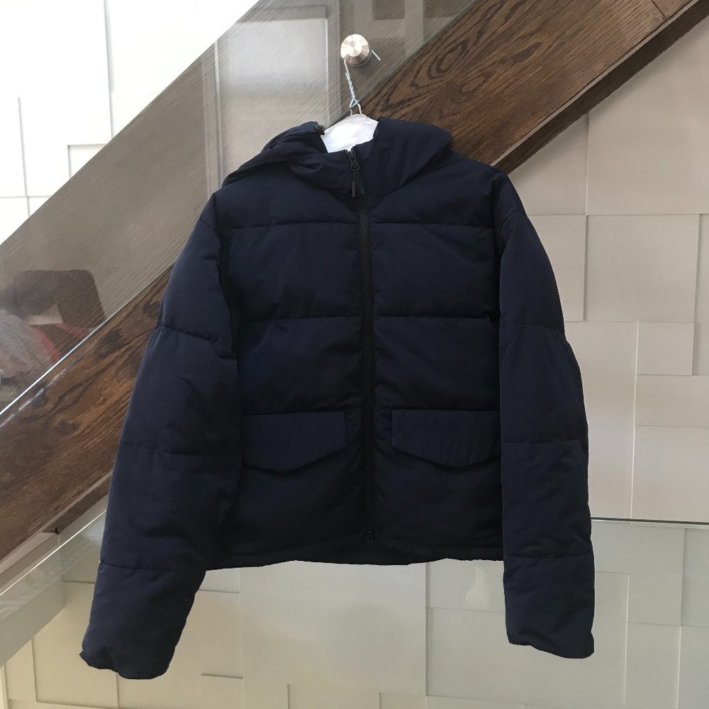 Everlane Navy Puffer Jacket